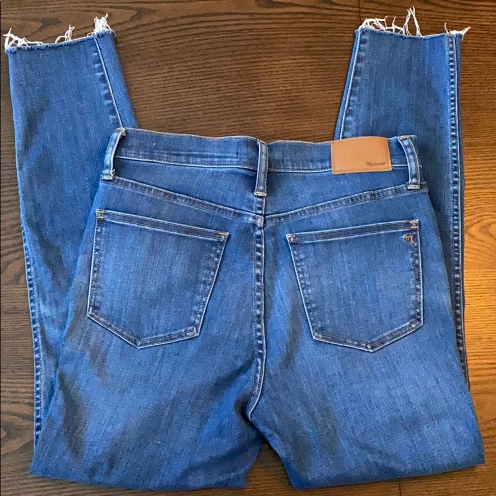 Madewell 10” High Rise Skinny Crop 27 - Picture 4 of 5